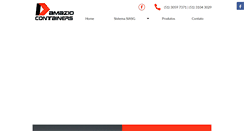 Desktop Screenshot of damaziocontainers.com.br